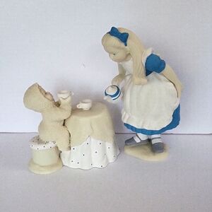 DEPT.56 SNOWBABIES GUEST ALICE IN WONDERLAND TEA FOR TWO